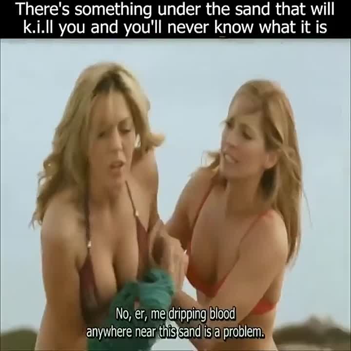 There's something under the sand that will k.i.ll you and you'll never know what it is