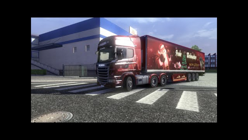 Euro Truck Simulator 2 Новогоднее обновление!